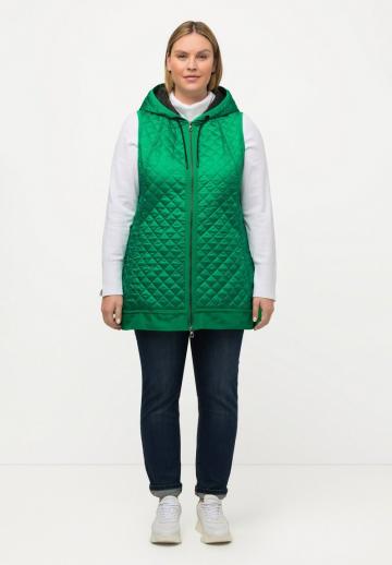 Длинный жилет