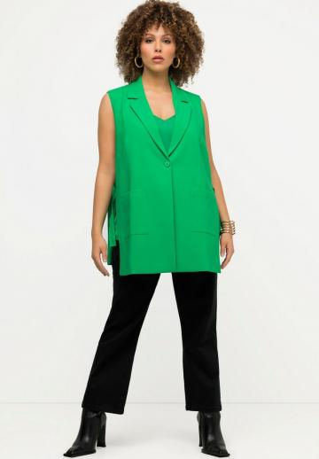 Длинный жилет