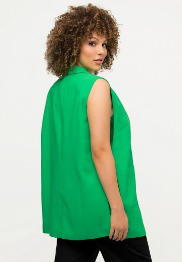 Длинный жилет