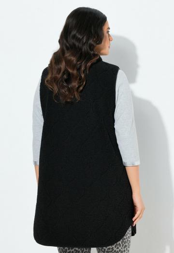 Длинный жилет