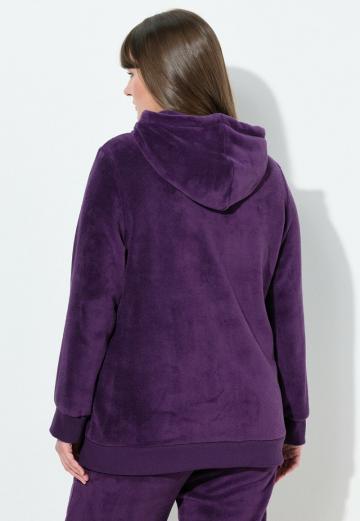 Пуловер с капюшоном