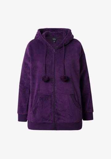 Пуловер с капюшоном