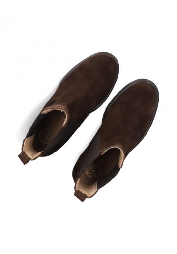 Полусапожки на высоком каблуке