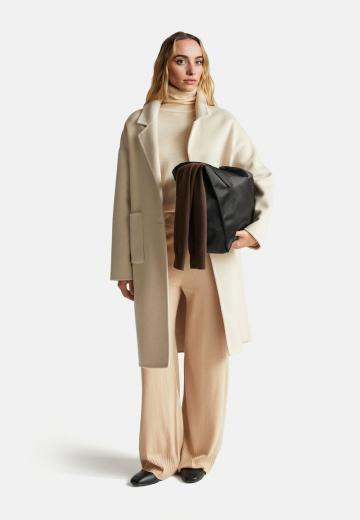 Шерстяное пальто