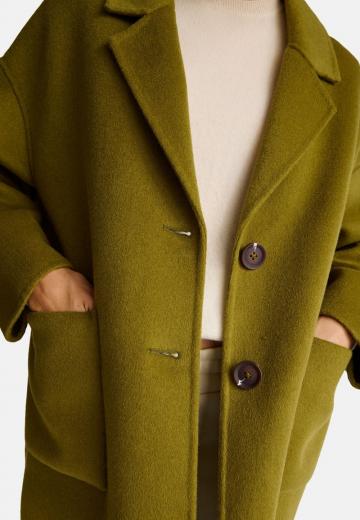 Шерстяное пальто