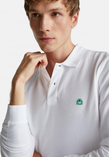 Поло с длинным рукавом