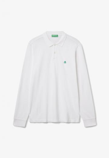 Поло с длинным рукавом