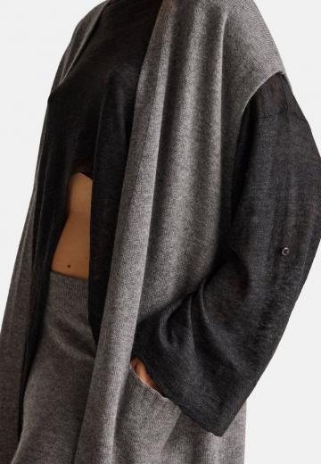 Длинный кардиган