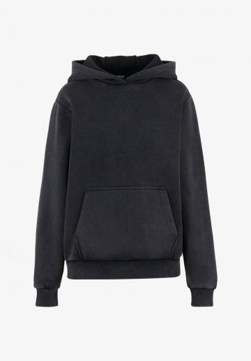 Пуловер с капюшоном