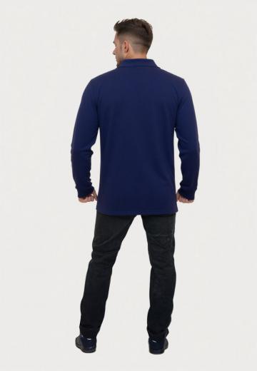 Поло с длинным рукавом