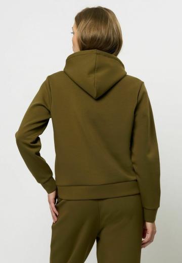 Пуловер с капюшоном