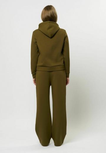 Пуловер с капюшоном