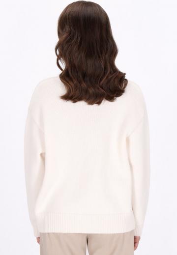 Жаккардовая вязаная кофта