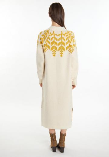 Вязаное платье