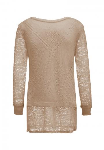 Вязаное платье