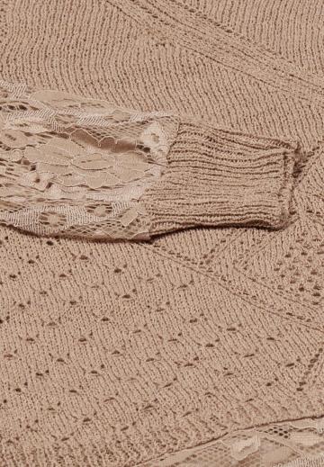 Вязаное платье