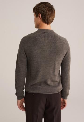 Поло с длинным рукавом