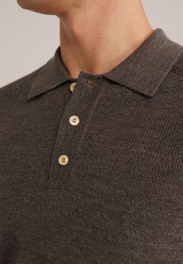 Поло с длинным рукавом