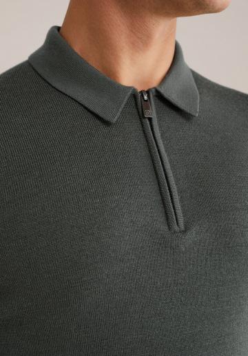 Поло с длинным рукавом