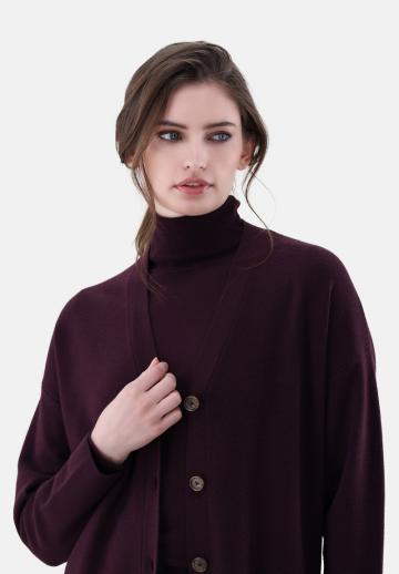 Длинный кардиган