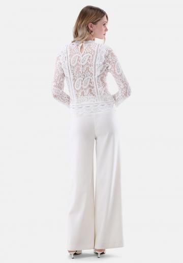 Кружевная блузка