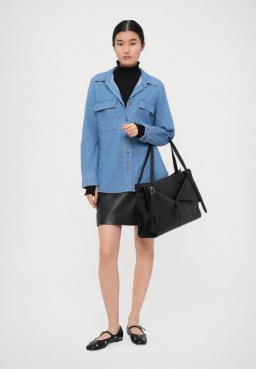 Джинсовая блузка