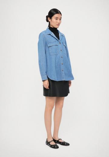 Джинсовая блузка