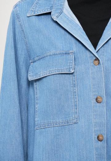 Джинсовая блузка