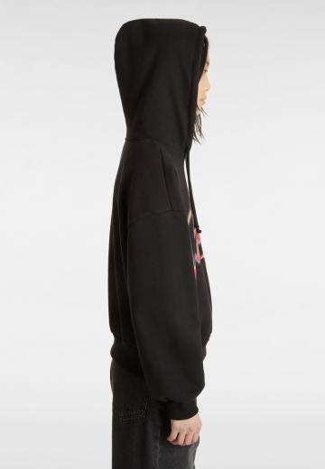 Пуловер с капюшоном