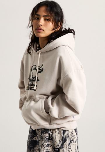 Пуловер с капюшоном