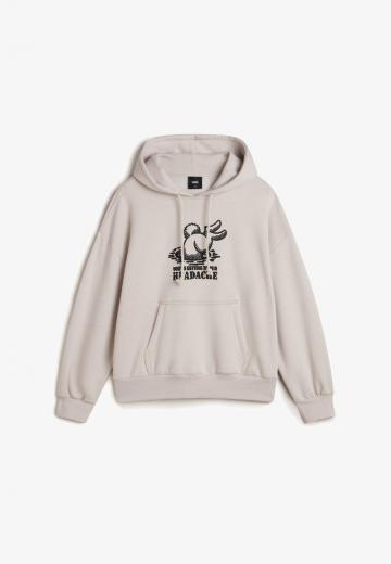 Пуловер с капюшоном