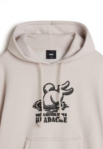 Пуловер с капюшоном