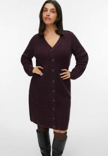 Вязаное платье