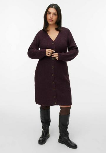 Вязаное платье