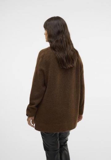 Длинный пуловер
