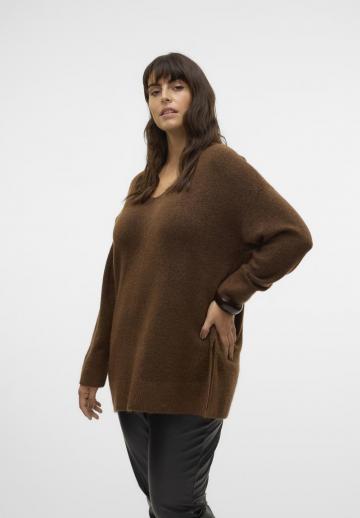 Длинный пуловер