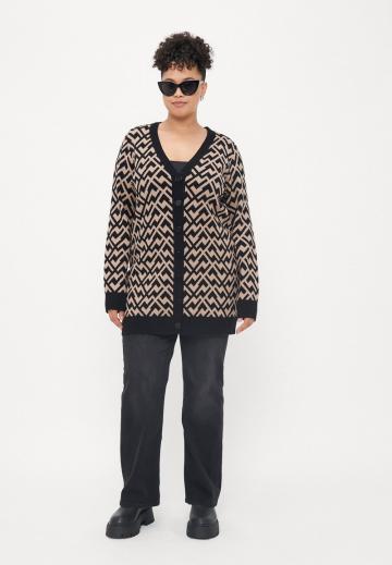 Длинный кардиган