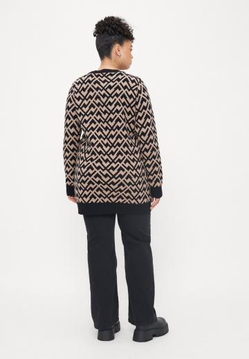 Длинный кардиган