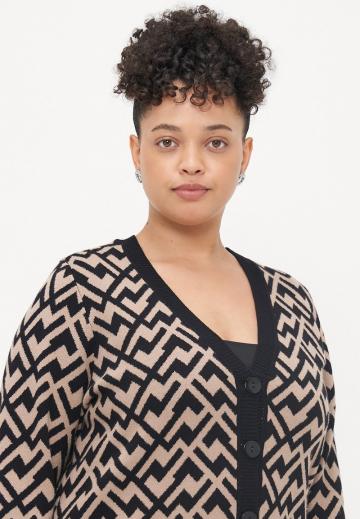 Длинный кардиган