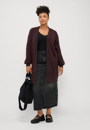 Длинный кардиган