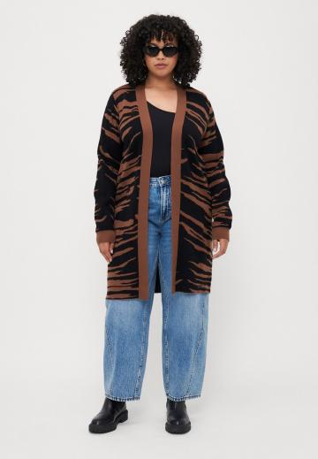 Длинный кардиган