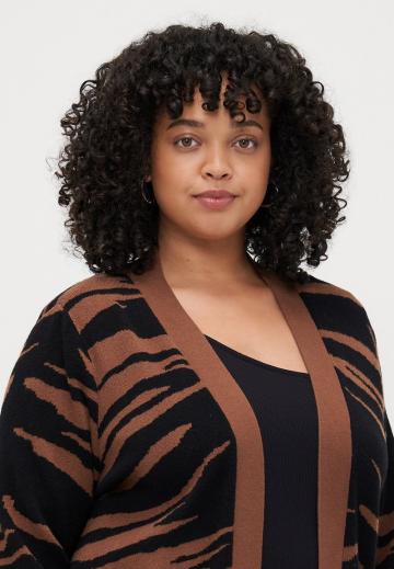 Длинный кардиган