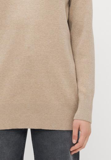 Длинный пуловер