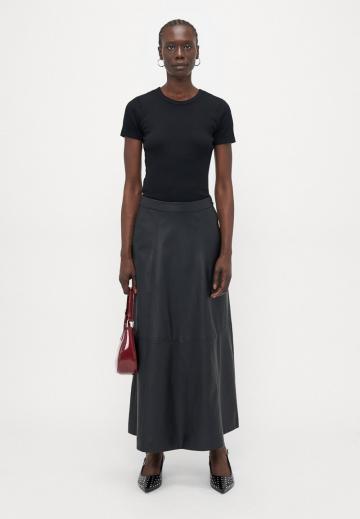 Кожаная юбка