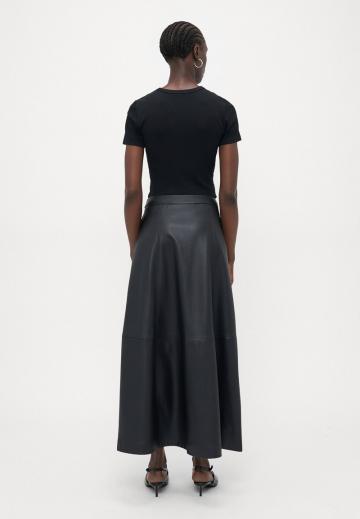 Кожаная юбка