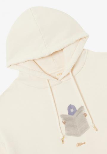 Пуловер с капюшоном