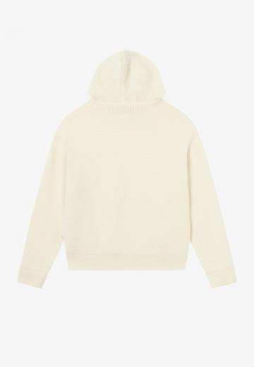 Пуловер с капюшоном