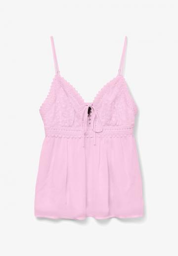 Топ на бретельках