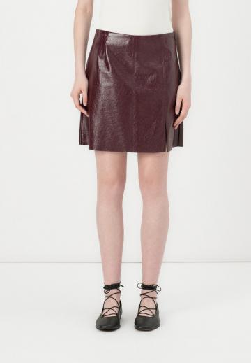 Кожаная юбка
