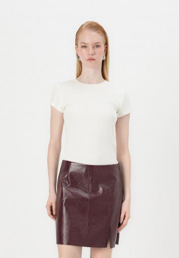 Кожаная юбка
